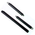 Steel pilates stick handles with bearing ring mechanism and EVA sponge grips