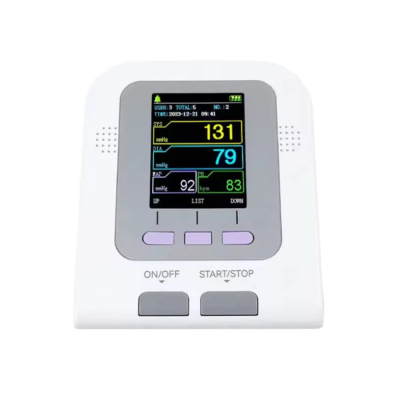 CONTEC08A Vet digital blood pressure monitor with LCD display and three animal cuff sizes