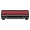 Bladeless car ventilation fan with USB power cord in black, brown and red colour options