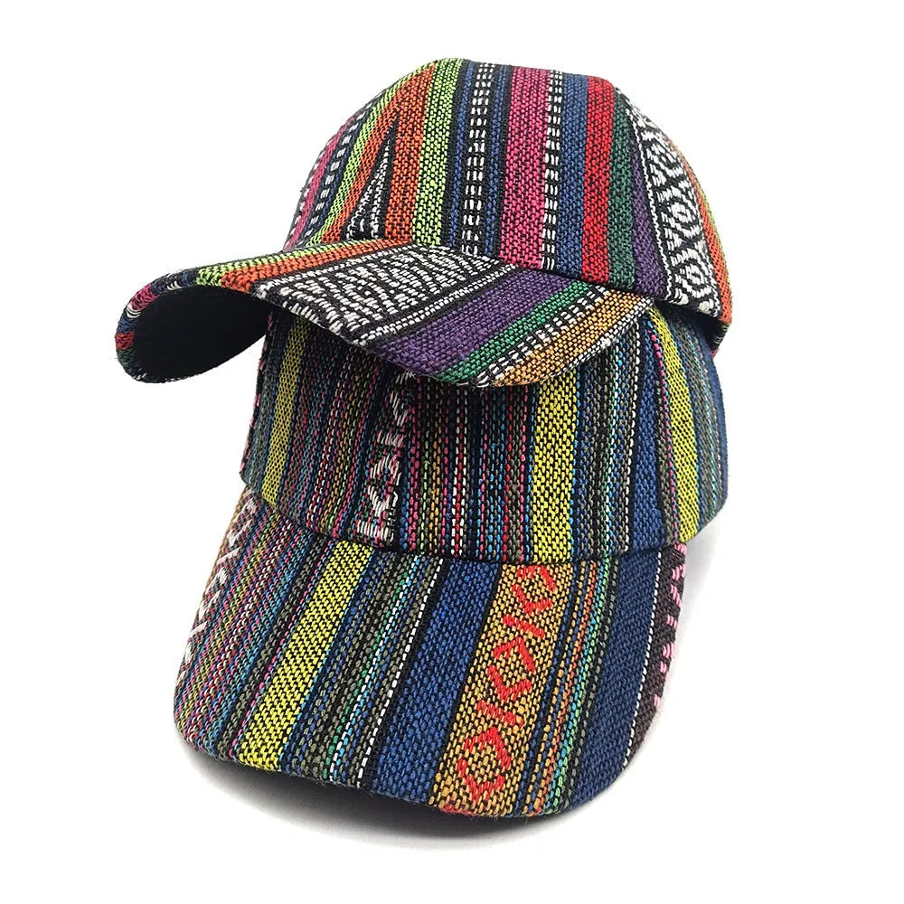 Women's polyester baseball cap with dome crown in one of eight colour options