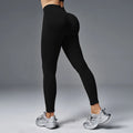 Peach hip tight mid waist yoga pants in multiple colours with hip lifting design