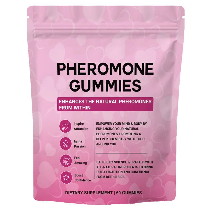 Pack of 60 edible pheromone gummies for household pest control
