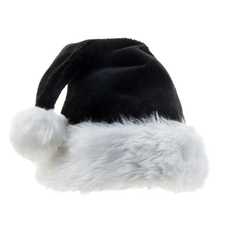 Thickened polyester Christmas hat in European classical style measuring 56x30cm