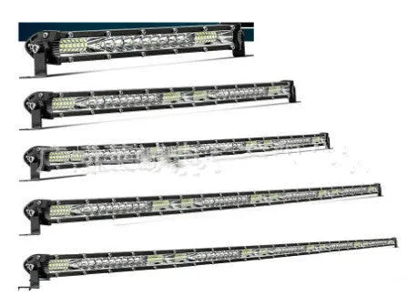 Ultra-thin aluminium alloy LED strip light for vehicle mounting in three length options