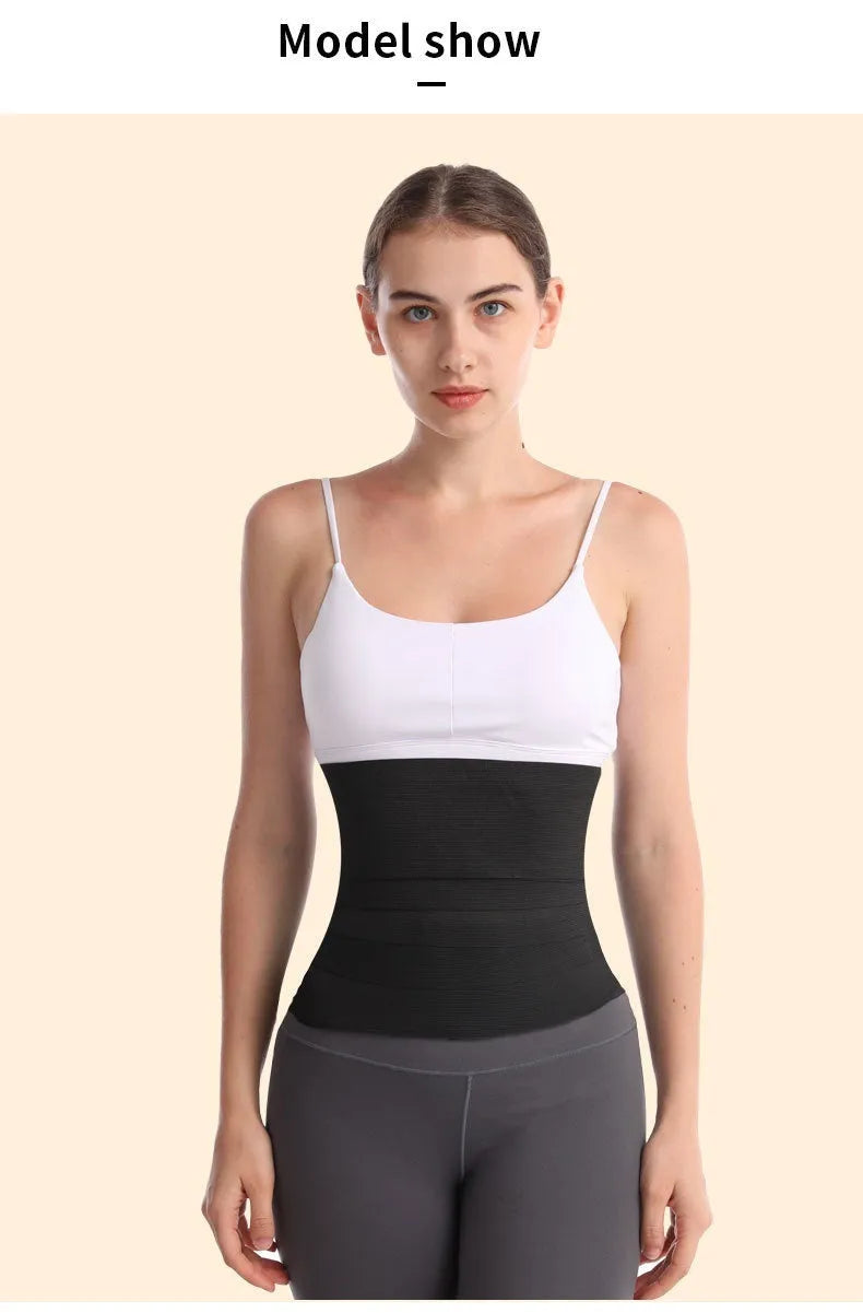 Women's waist trainer exercise restraint belt in multiple length options from 1 to 8 metres long