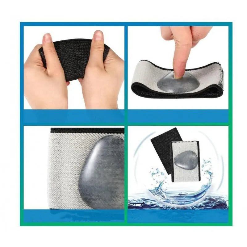 Flat foot bow support elastic foot bandage with heart pad design in ordinary and full heart styles