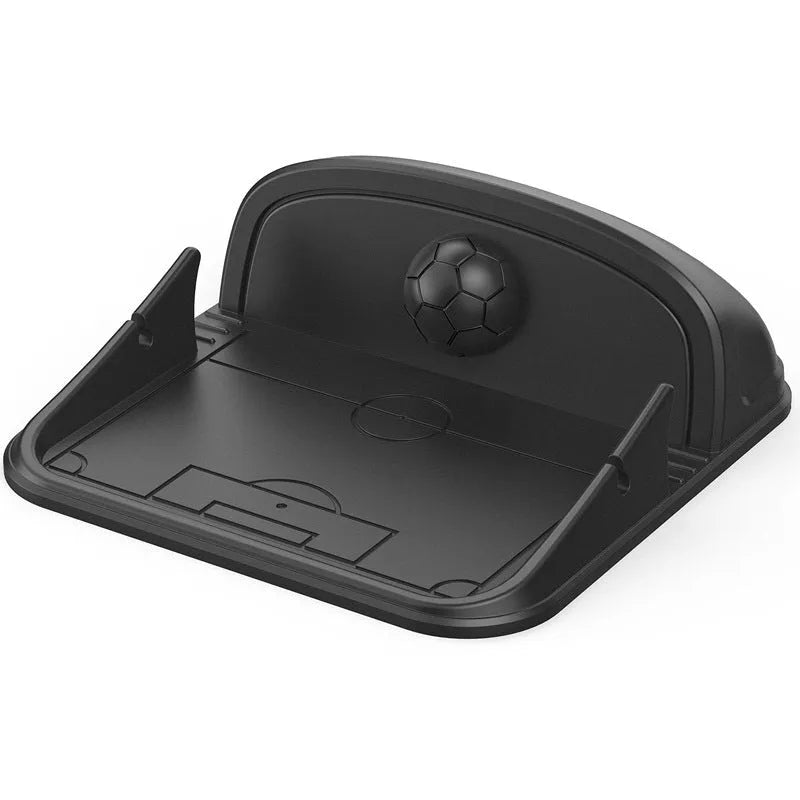Silicone automobile phone holder with suction pad mount in Peak-X5 colour for dashboard or windscreen installation