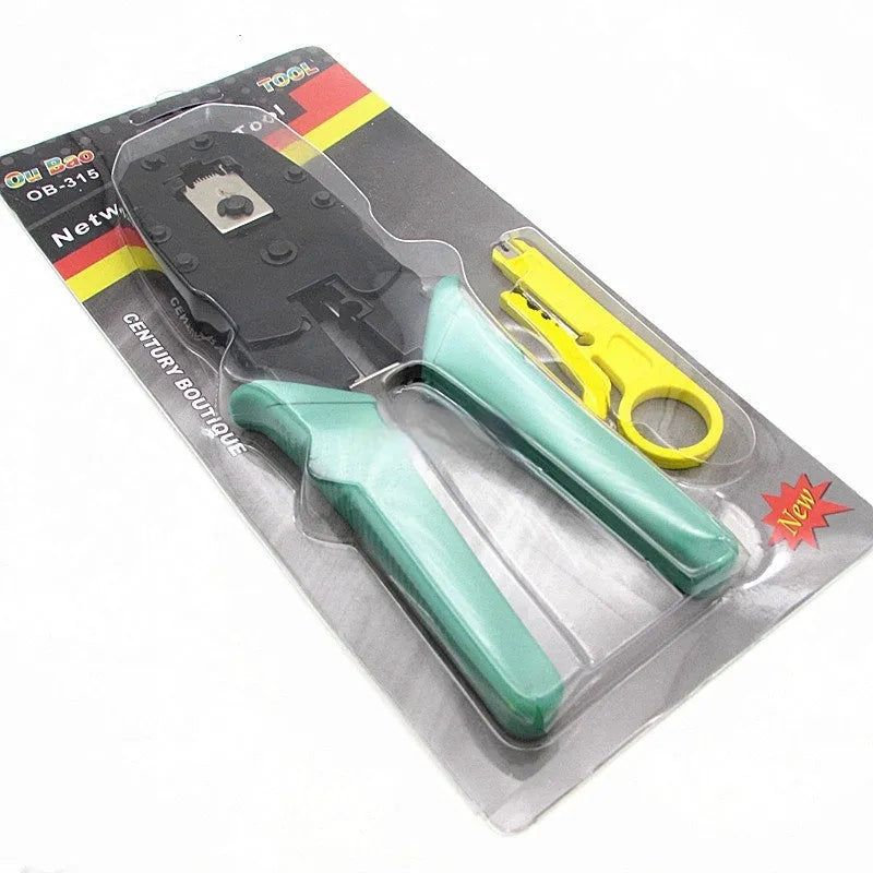 SZ-315 multifunctional cable pliers with rubber handles for RJ45 and phone wire crimping
