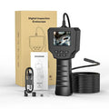 Waterproof inspection camera with 8mm probe for automotive and pipeline diagnostics