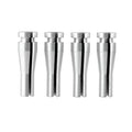Four silver aluminium car lock cable repair parts for Ford F150 F250 F350 cab rear latch