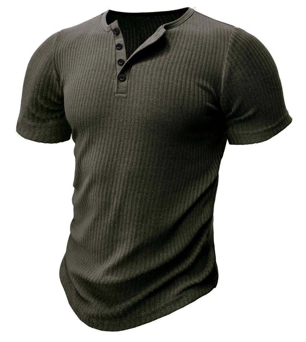 Slim-fit men's sports T-shirt in polyester available in multiple colours and Asian sizes S through XXXL