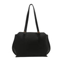 PU leather women's tote bag with double straps and internal phone compartment in multiple colour options