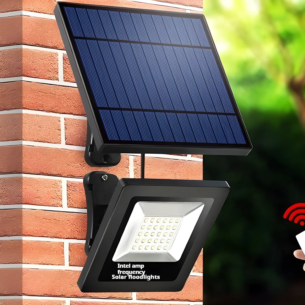 IP65 waterproof solar courtyard LED light for outdoor garden illumination with three brightness options