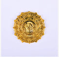 Plastic pirate gold coin toy with pointed style design for Halloween costumes