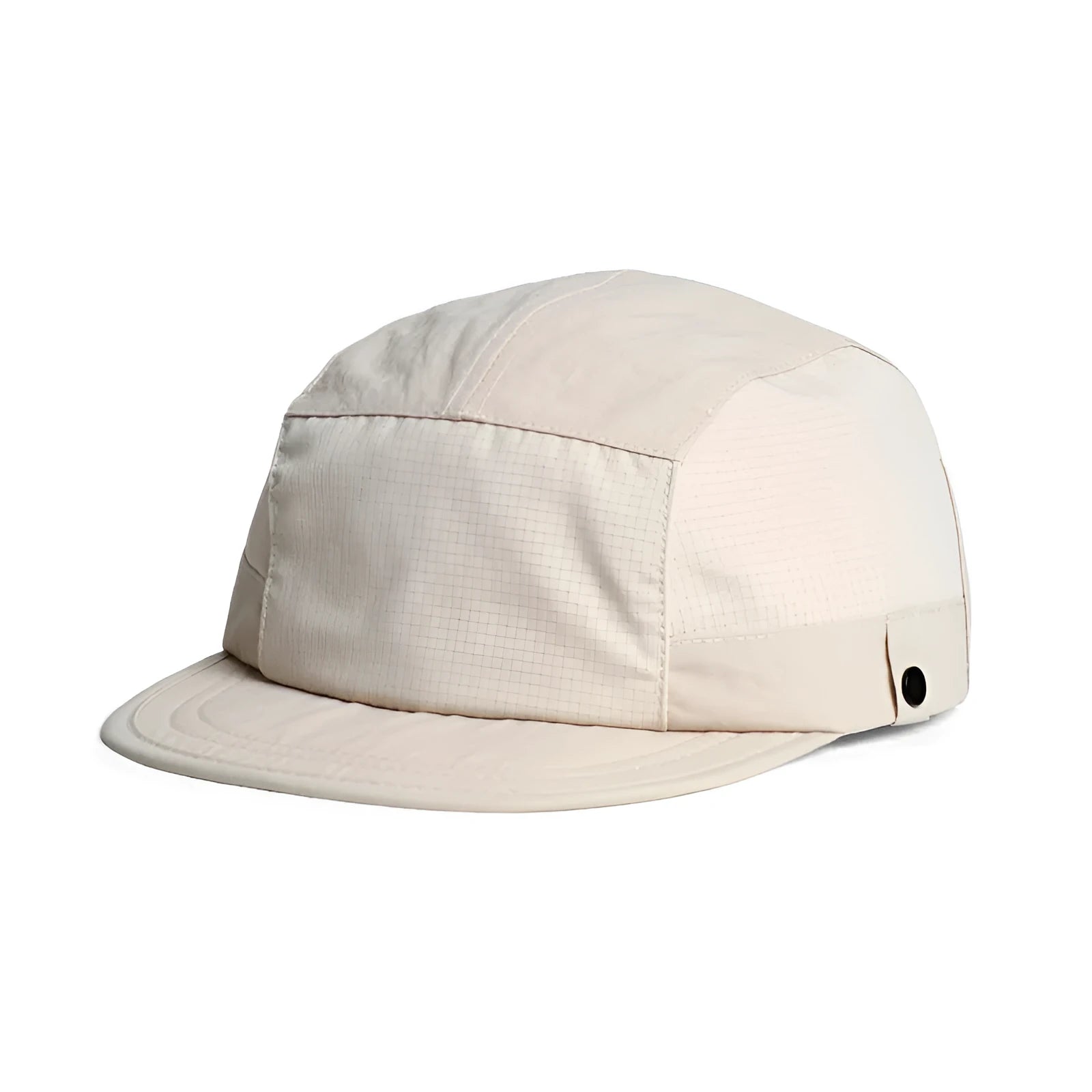 A breathable baseball cap with mesh panels and a soft tongue in army green colour.