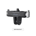 Magnetic quick release base adapter for GoPro Hero13 Black, ABS steel mount, top view