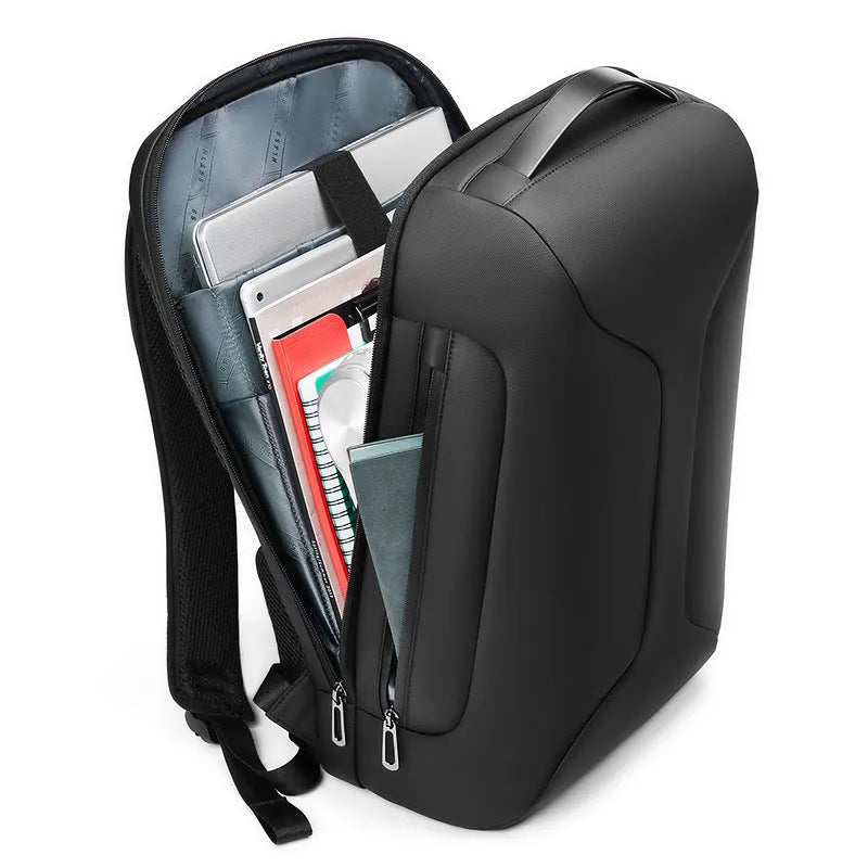 Men's business backpack in Oxford cloth with large capacity design for travel and commuting