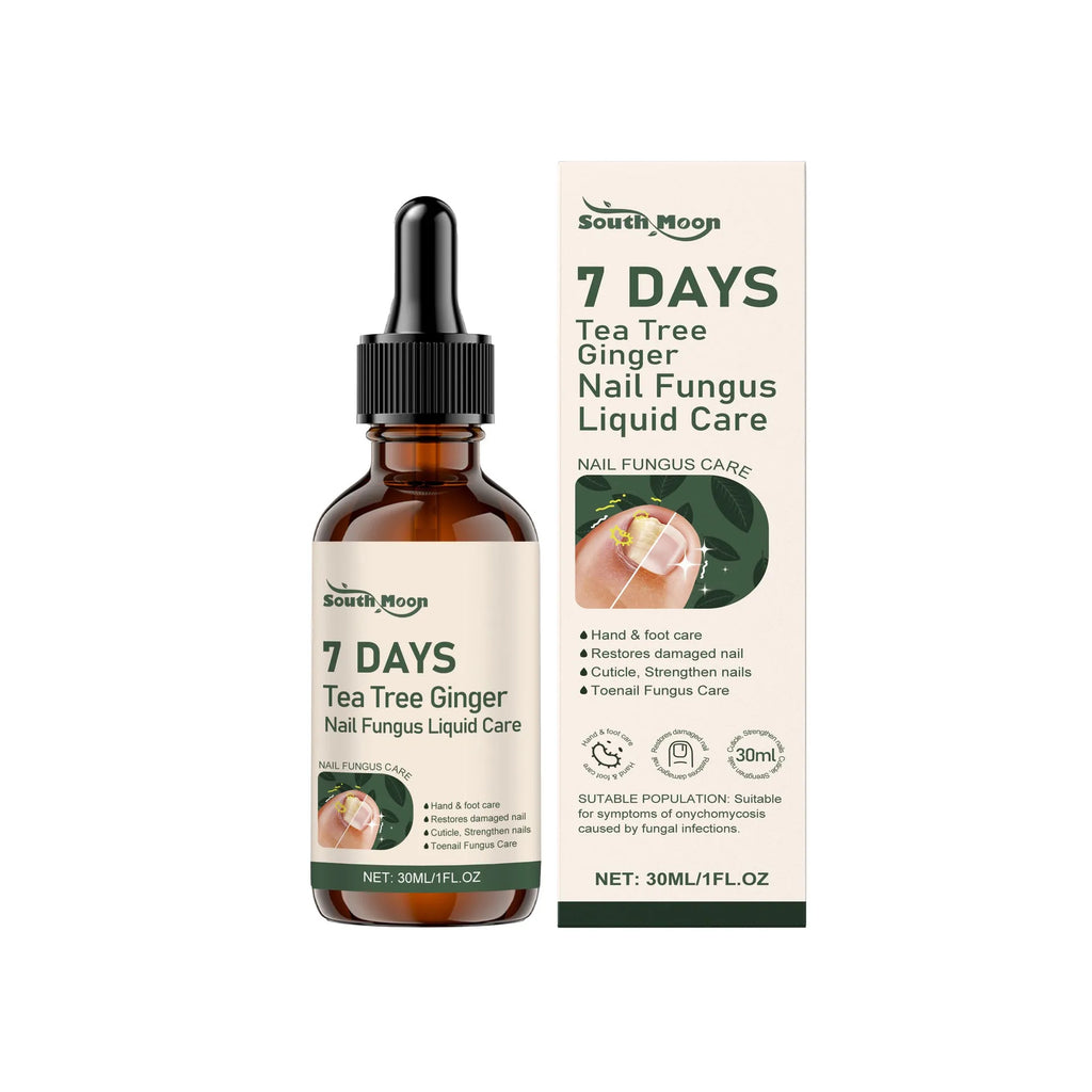 30ml nail care solution bottle with mild brightening formula for daily nail appearance improvement