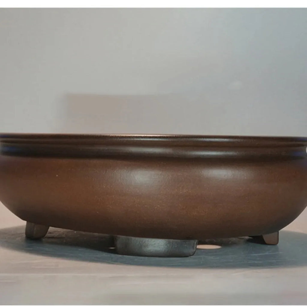 Purple sand handmade desktop flowerpot measuring 58cm by 47cm by 18cm