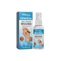 30ml bottle of Diabetes Wound Spray with herbal ingredients and spray nozzle