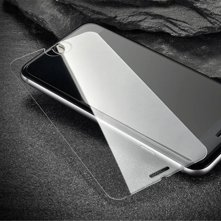 Tempered glass screen protector with 9H hardness for smartphone display protection