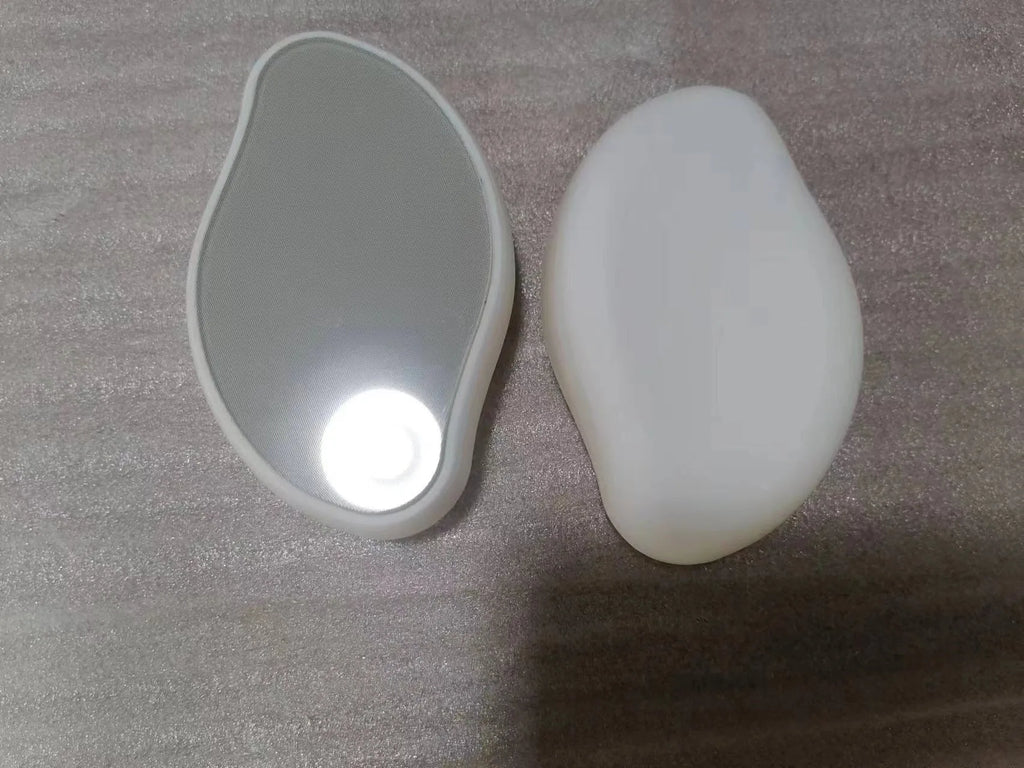 Manual glass epilator for hair removal and shaving in compact design with colour options