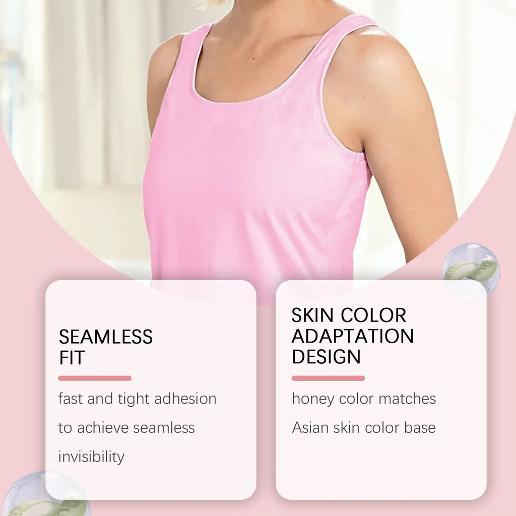 Invisible milk head cover chest patches for nursing mothers with aloe extract