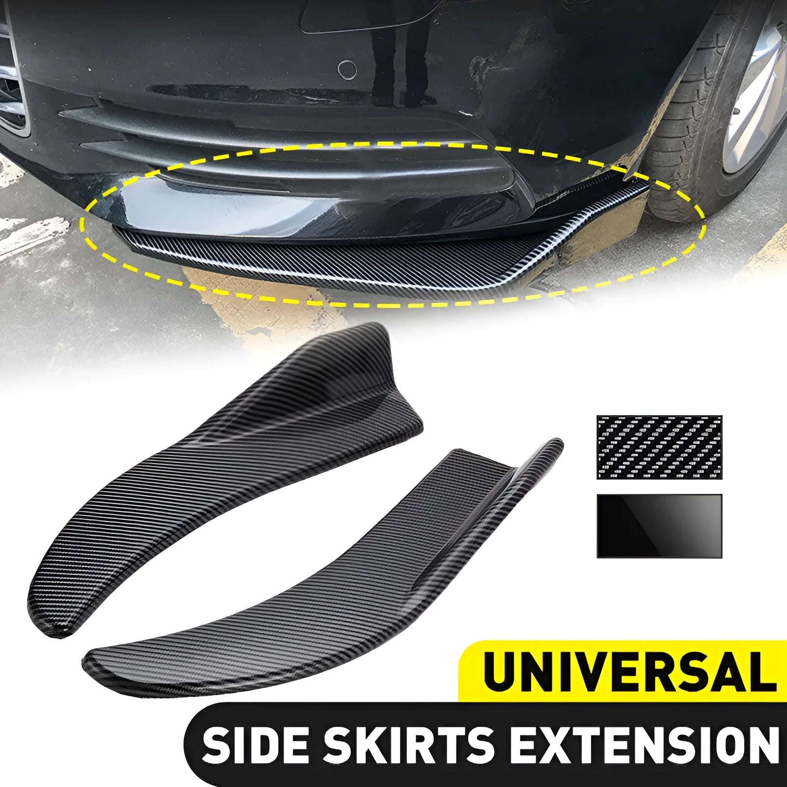 440mm ABS car deflector light kit for General Motors vehicles front and rear installation