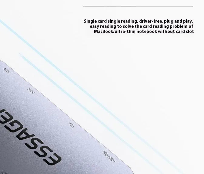 11-in-1 USB-C expansion dock with multiple ports including Gigabit Ethernet, HDMI, VGA, USB 3.0, and card readers
