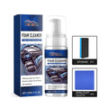 Fast Car Interior Cleaner kit with bottle, sponge, and microfibre cloth