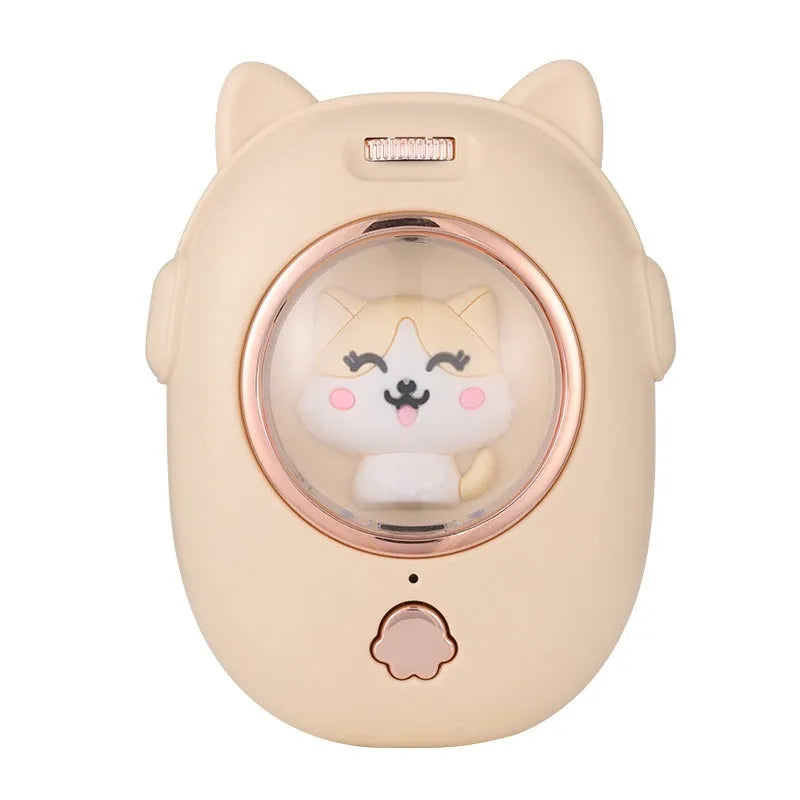 Pink and yellow pet grooming comb with integrated laser toy for cats and dogs