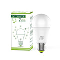 Smart WiFi LED light bulb with Alexa and Google voice control, showing colour temperature and RGB adjustment capabilities