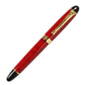 Metal water-based pen with 0.5mm nib in marble blue colour option showing detailed construction