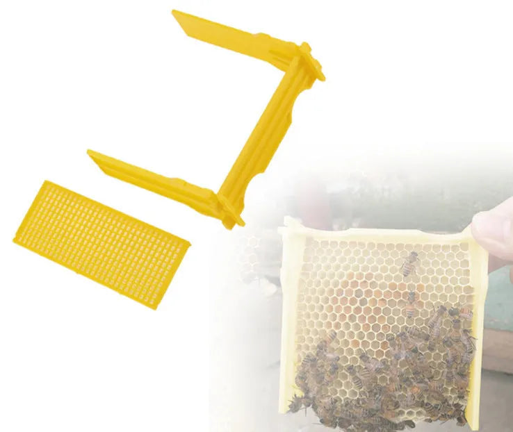 Three white EPS foam mini delivery boxes for bee mating and breeding activities