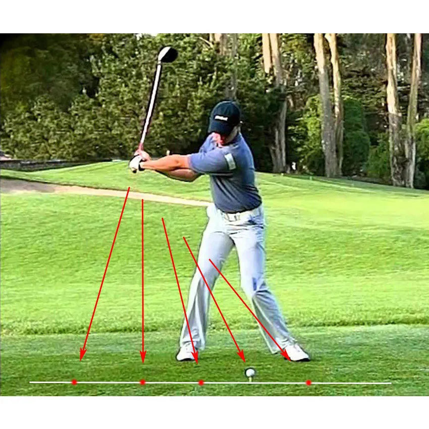 Golf flat laser swing assistant trainer metal 7.8x1.6cm 31g red beam training aid with Blue Bullet finish