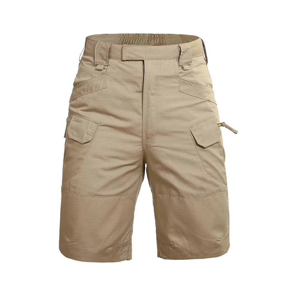 Tactical trousers in Black – 65% polyester 35% cotton blend, waterproof, windproof, breathable, for outdoor hiking and camping