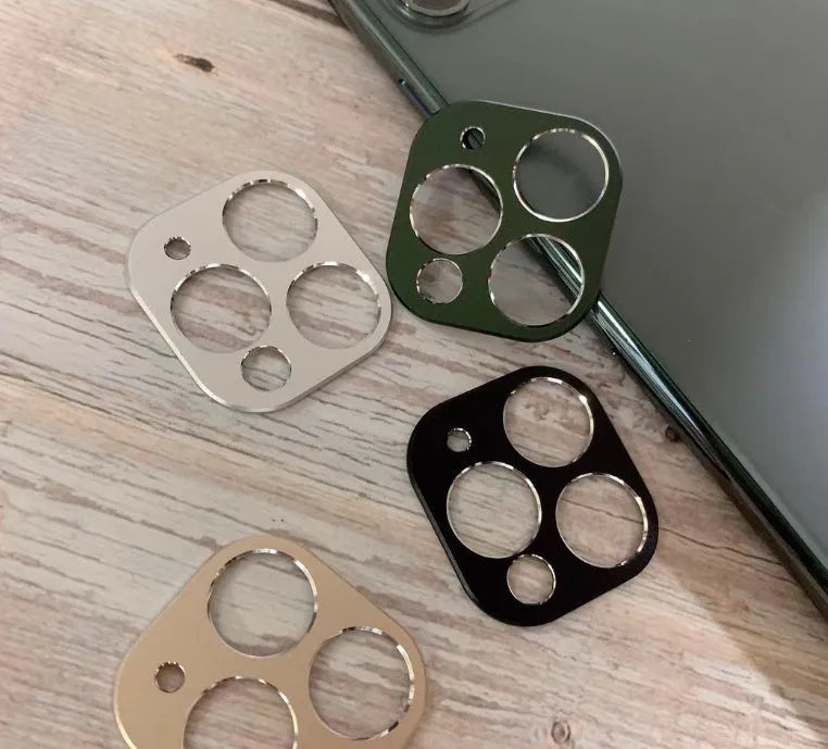 Metal lens protection ring for iPhone 11 and iPhone 11 Pro in multiple colour options