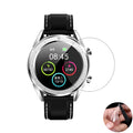 Three transparent PET screen protector films for Ticwatch 2 smart watch on packaging