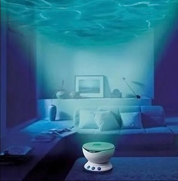 Blue ocean projection lamp for children's rooms with DLP trapezoidal correction technology