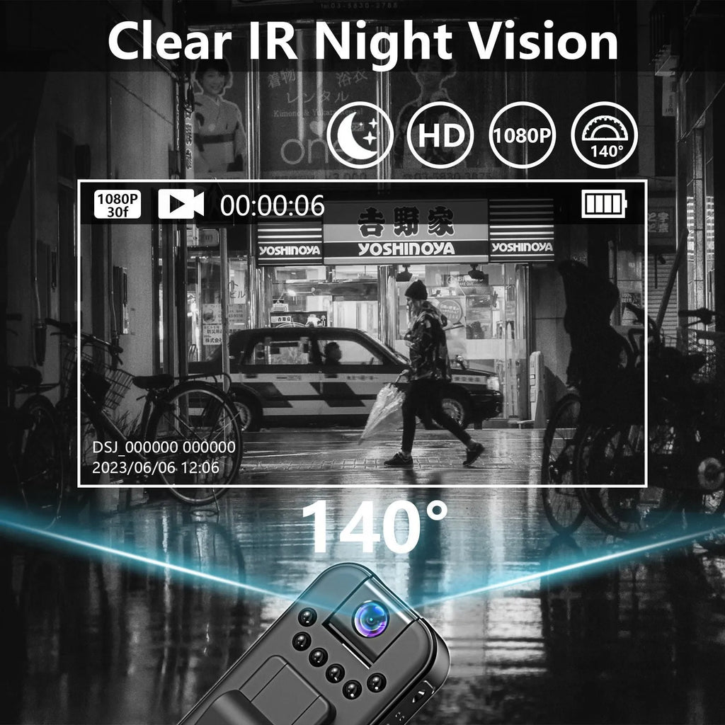 L7 HD conference recorder with infrared night vision and wifi connectivity for indoor and outdoor use