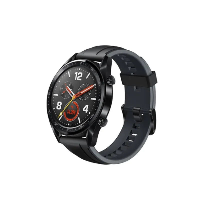 Three transparent PET screen protector films for Ticwatch 2 smart watch on packaging