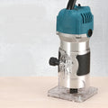 800W electric wood polishing trimmer tool with aluminum casing and power cord