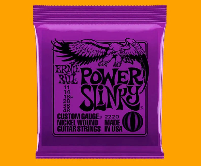 Nickel-plated electric bass guitar strings with alloy construction in multiple gauge styles