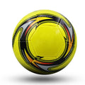 PVC football in three sizes with multiple colour patterns including tornado and digital designs