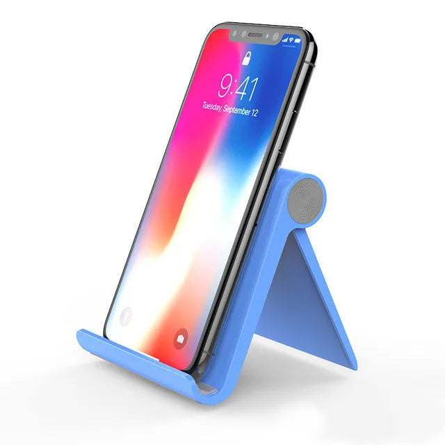 UGREEN portable phone holder showing adjustable clamp for 4-7.2 inch devices with lazy bracket mounting