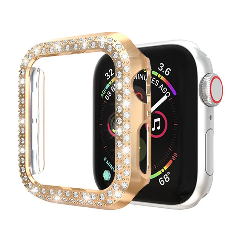 PC hard plastic protective case for Apple Watch in various colours and sizes.