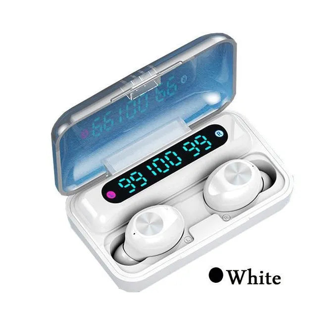 Binaural Bluetooth headset in black with voice control, Bluetooth 5.0, multi-point connection