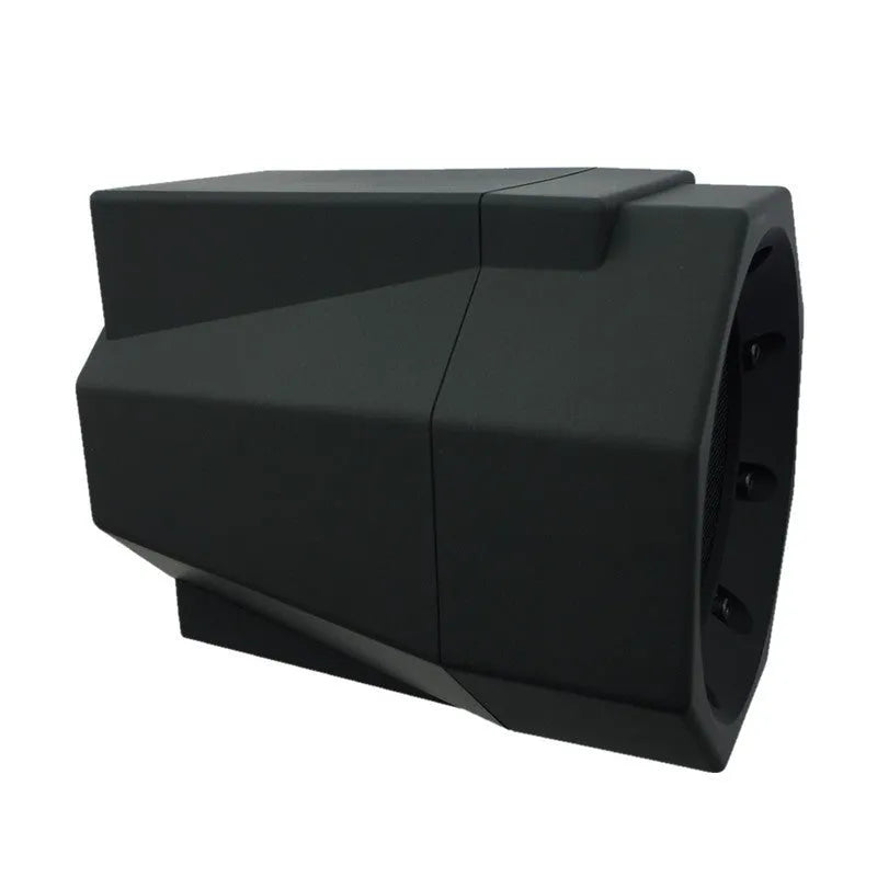 Smart magnetic induction resonance speaker in black, 15.5x12.5x11 cm, with USB interface and resonance induction connection