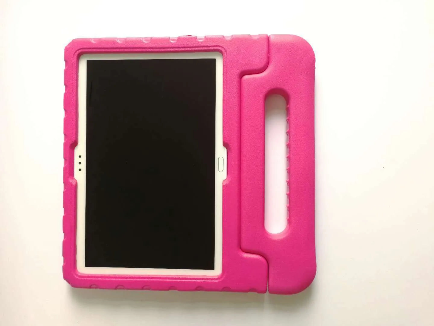 Huawei Enjoy 10.1 inch tablet in an EVA foam protective case, shown in various style and colour options.