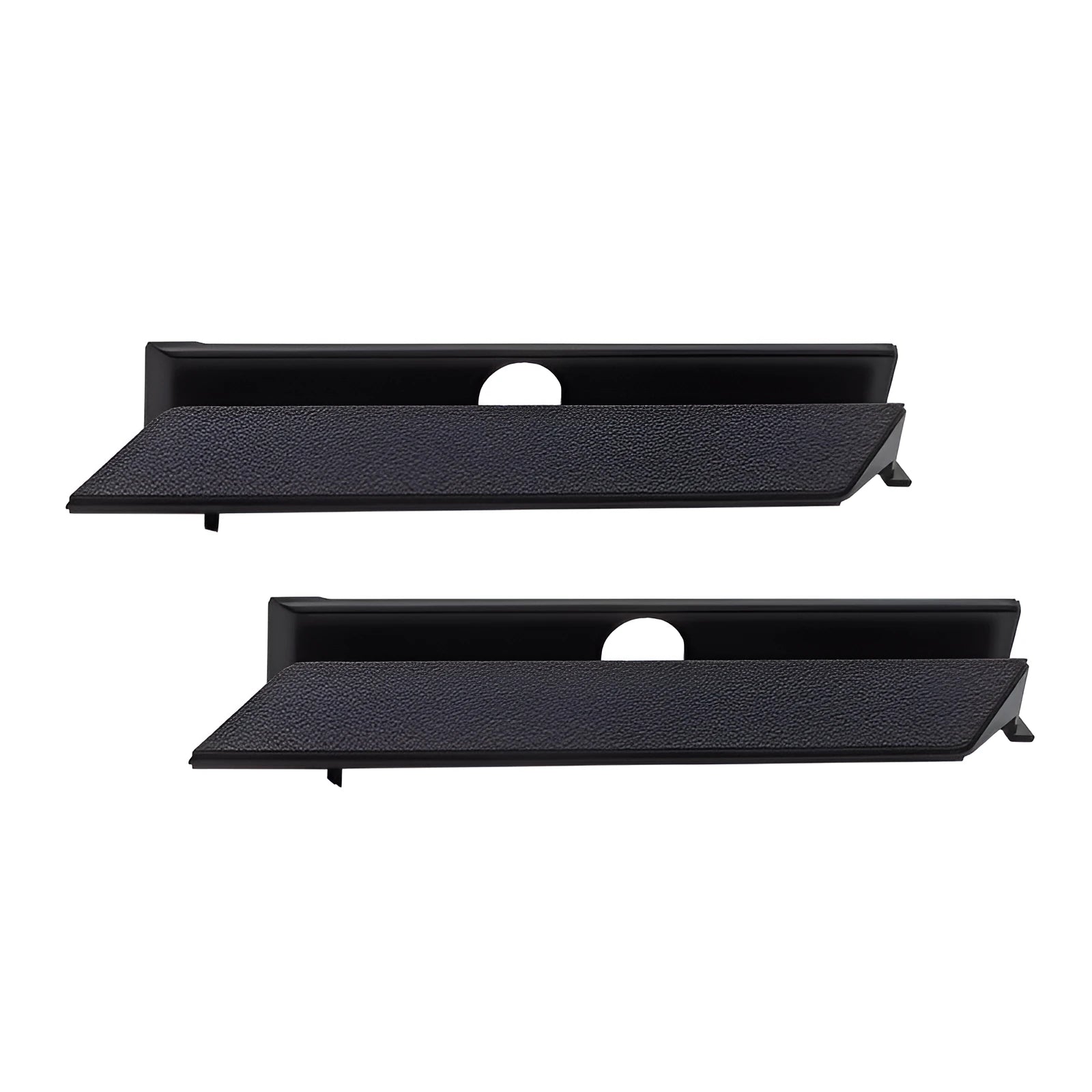 PS4 Pro hard drive bottom cover replacement part with baffle block strip in black